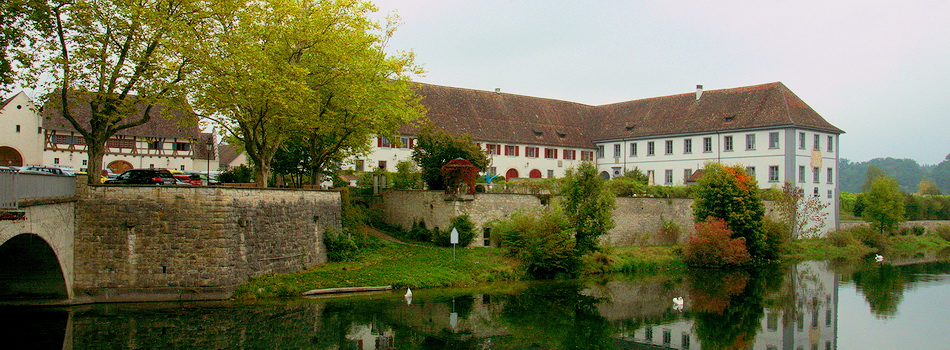 Kloster Rheinau - im Roman die Stiftsschule